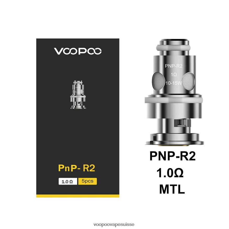 VOOPOO Suisse - VOOPOO PNP bobines (5 pièces) pnp-r2 2R828J591