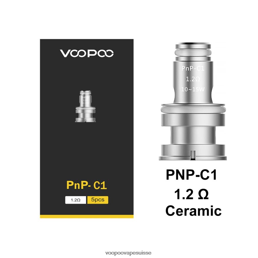 VOOPOO Vape Prix - VOOPOO PNP bobines (5 pièces) pnp-c1 2R828J584