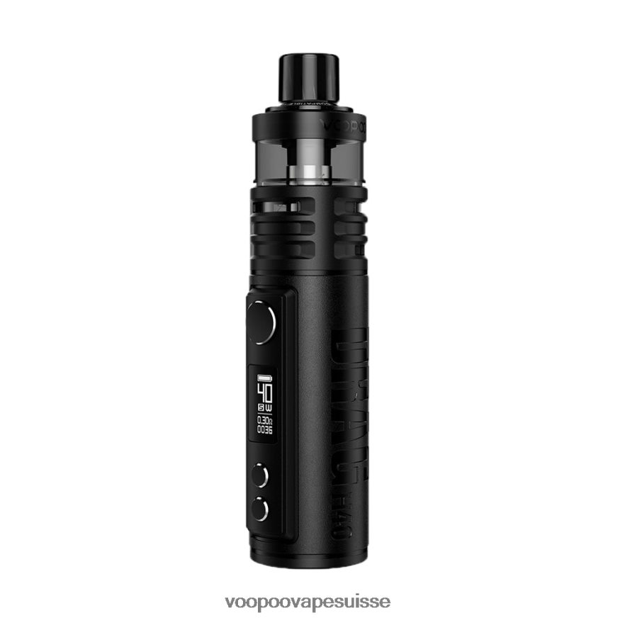 VOOPOO Prix Suisse - VOOPOO DRAG H40 mod de capsule noir 2R828J150