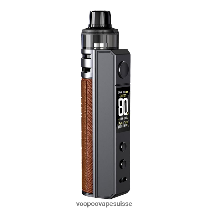 VOOPOO Prix Suisse - VOOPOO DRAG H80S kit de dosettes brun 2R828J240