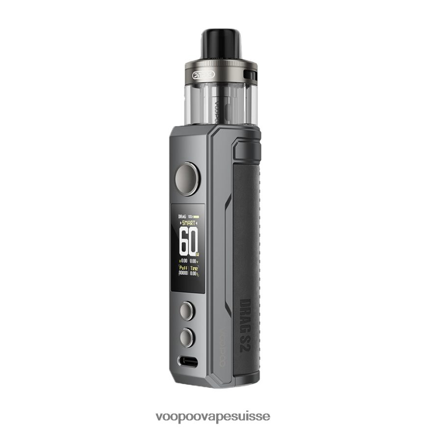 VOOPOO Prix Suisse - VOOPOO DRAG S2 kit de modules de dosettes métal gris 2R828J260