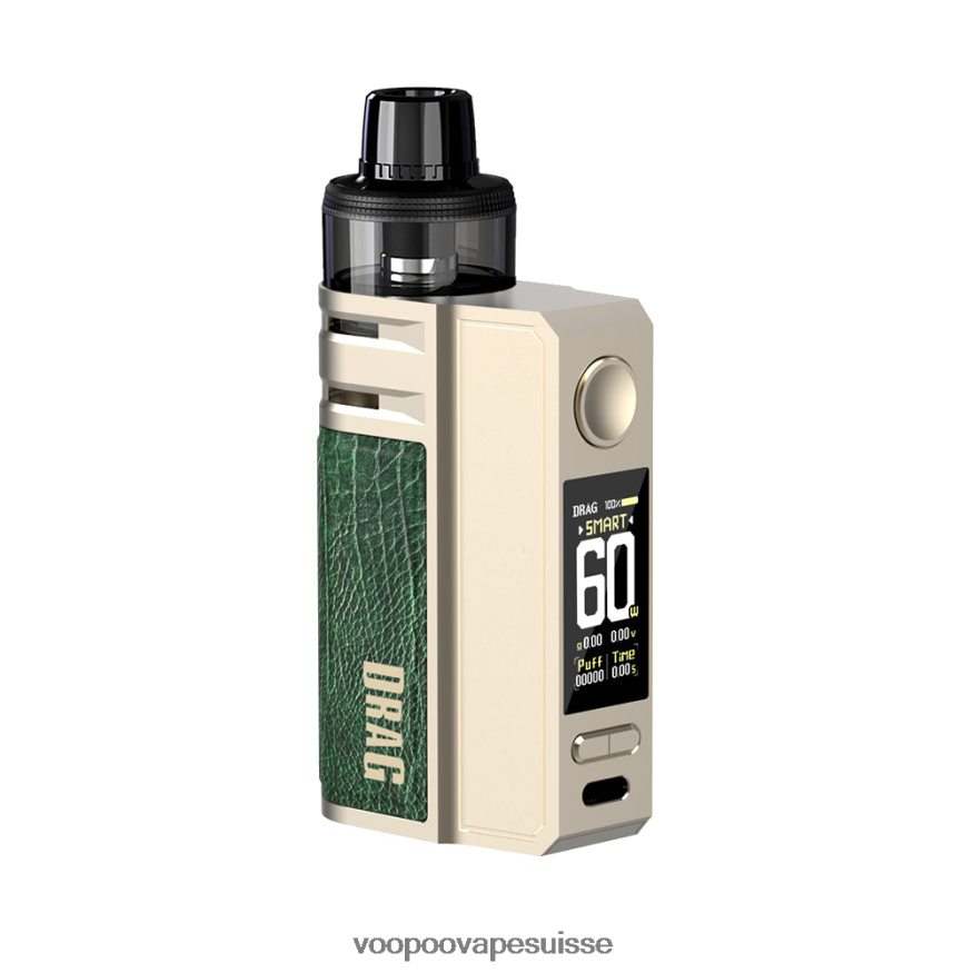 VOOPOO Vape Tank Suisse - VOOPOO DRAG E60 kit de dosettes doré 2R828J148